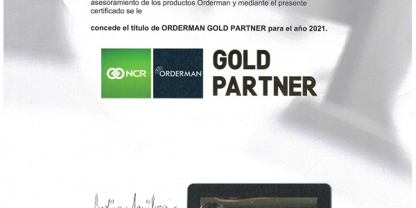Orderman Gold Partner 2021